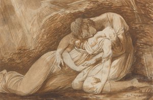 Celadon e Amelia da Le stagioni di Thomson da Alexander Runciman